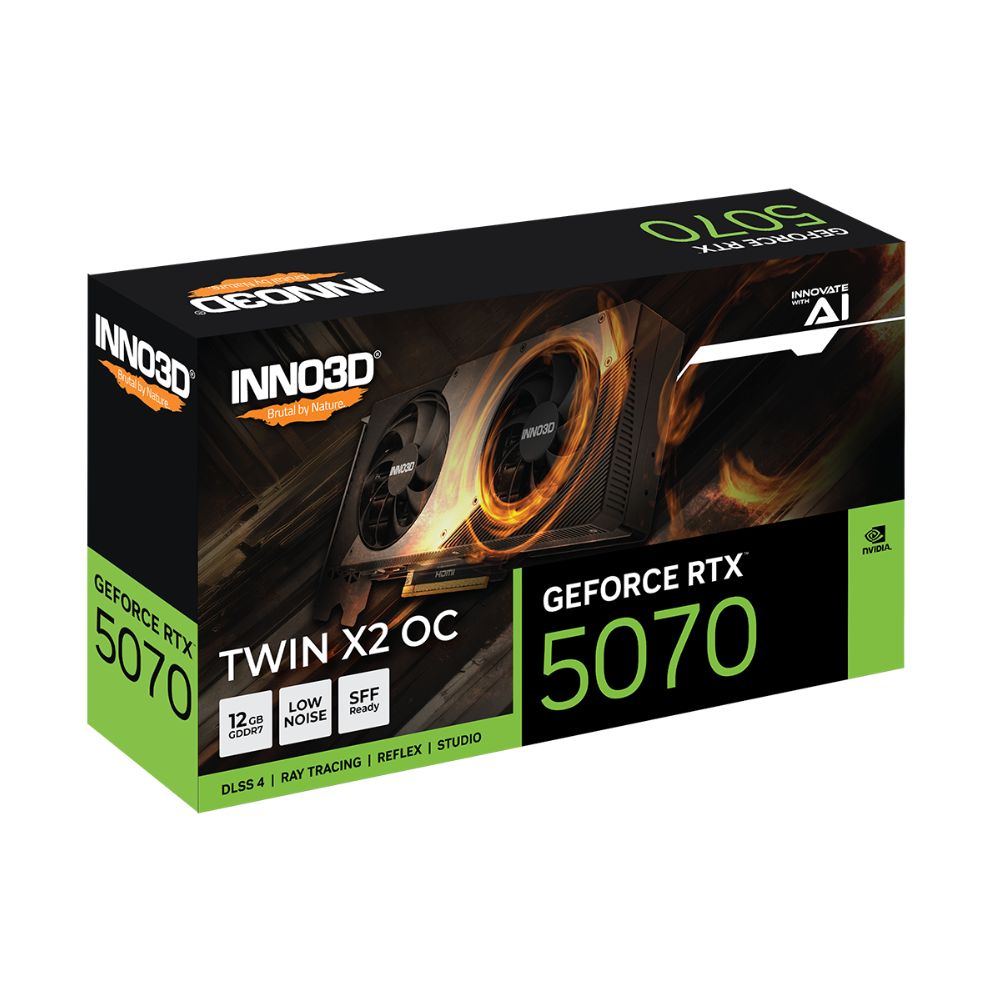 Buy Inno3D RTX 5070 Twin X2 OC 12GB GDDR7 Graphics Card