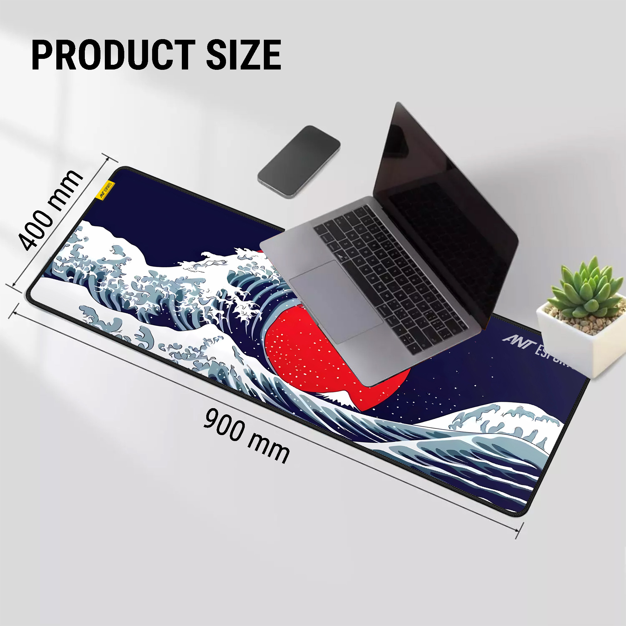 Ant Esports Snow Dragon Unique Design (Large) Gaming Mousepad image 6