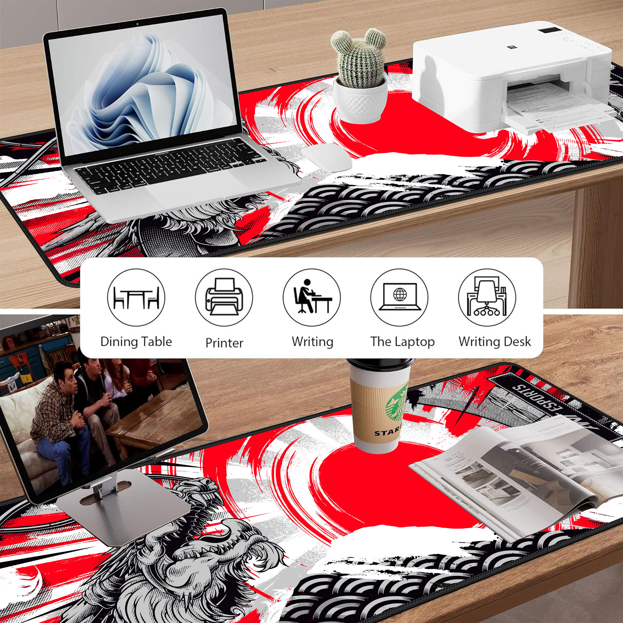 Ant Esports Dragon Hill Unique Design (Large) Gaming Mousepad Esports