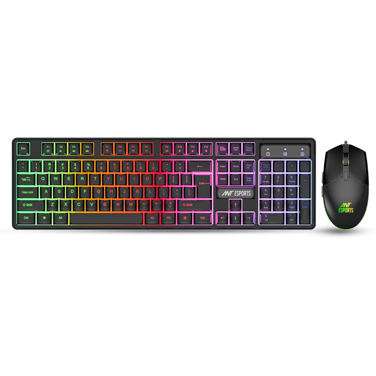 Ant Esports KM1650 Pro Gaming (Black) Keyboard and Mouse Combo