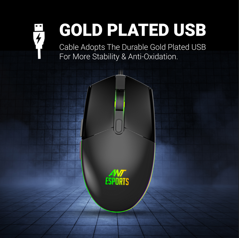 Ant Esports KM1650 Pro Gaming (Black) Keyboard and Mouse Combo Esports