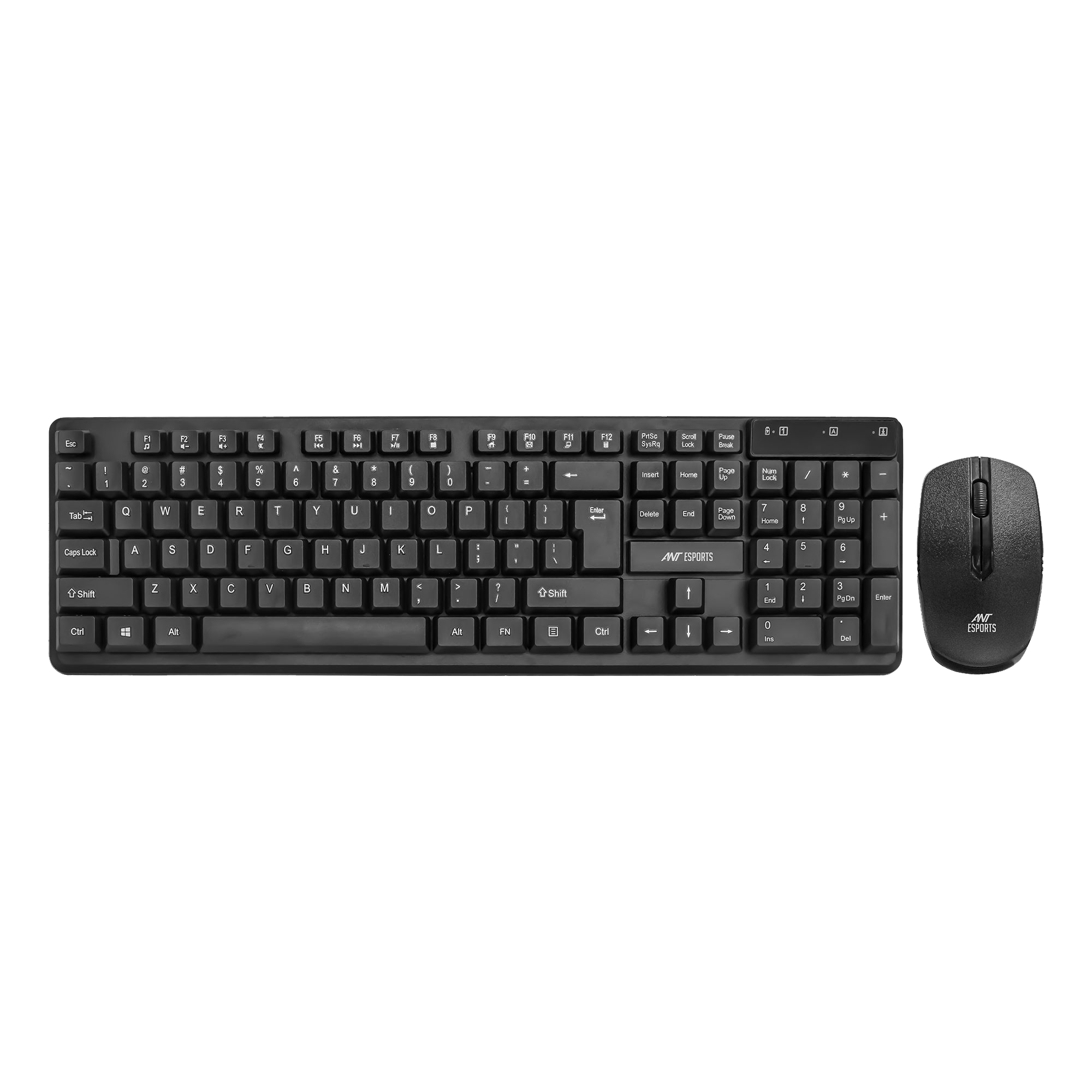 Ant Esports MKWM2023 Wireless Keyboard and Mouse Combo (Black)
