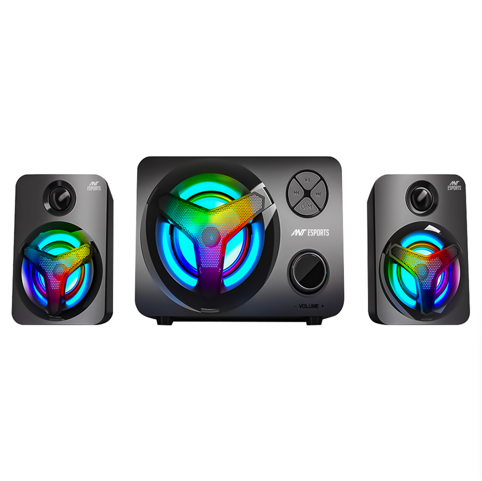 Ant Esports GS350 Pro 2.1 Channel RGB Stereo Gaming Speaker Ant
