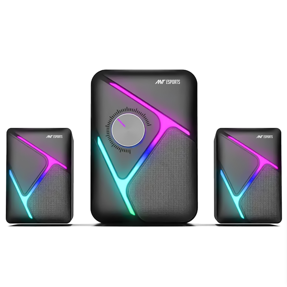 Ant Esports GS270 2.1 Channel RGB Stereo Gaming Speaker ANT