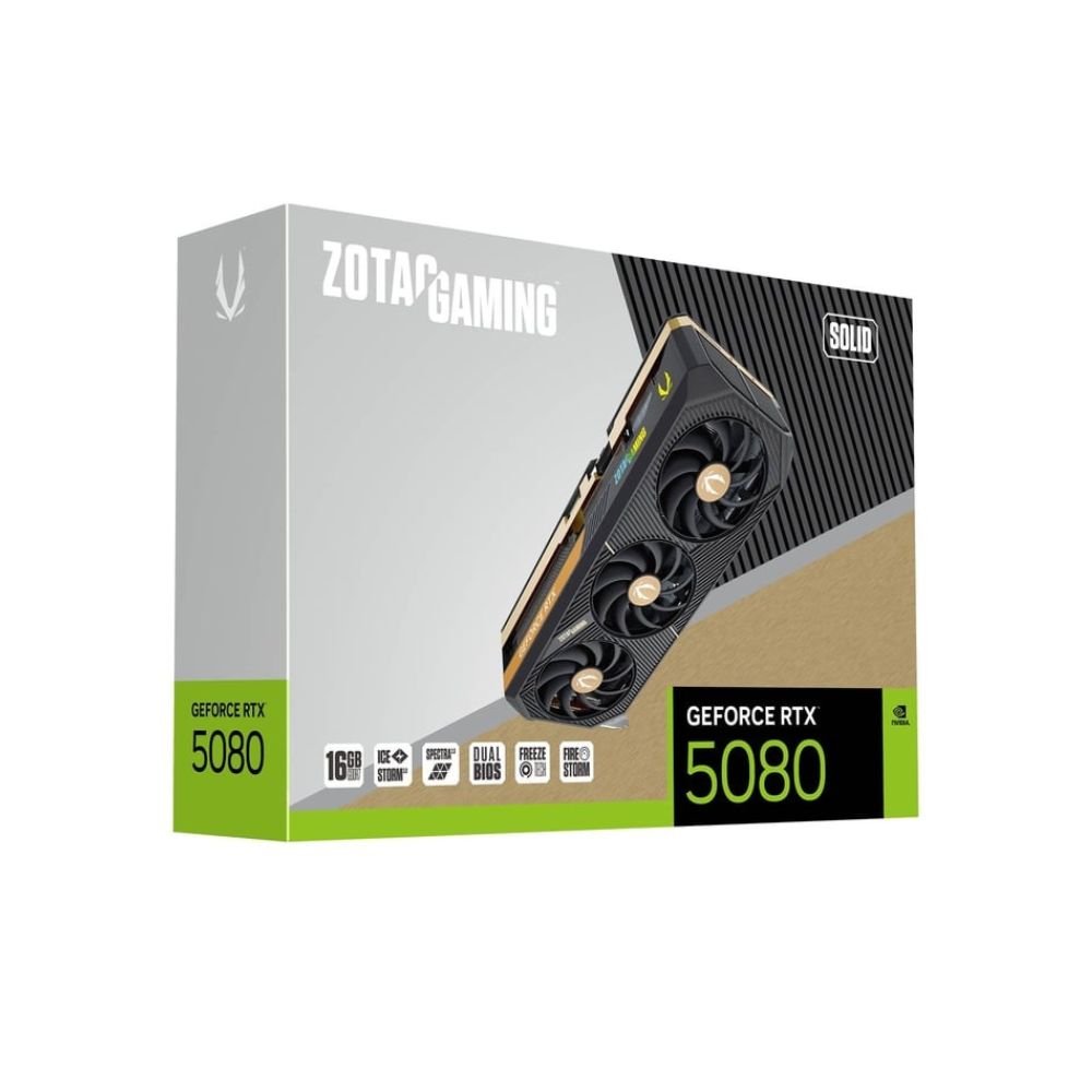 Zotac RTX 5080 Solid 16GB GDDR7 Graphics Card image 8