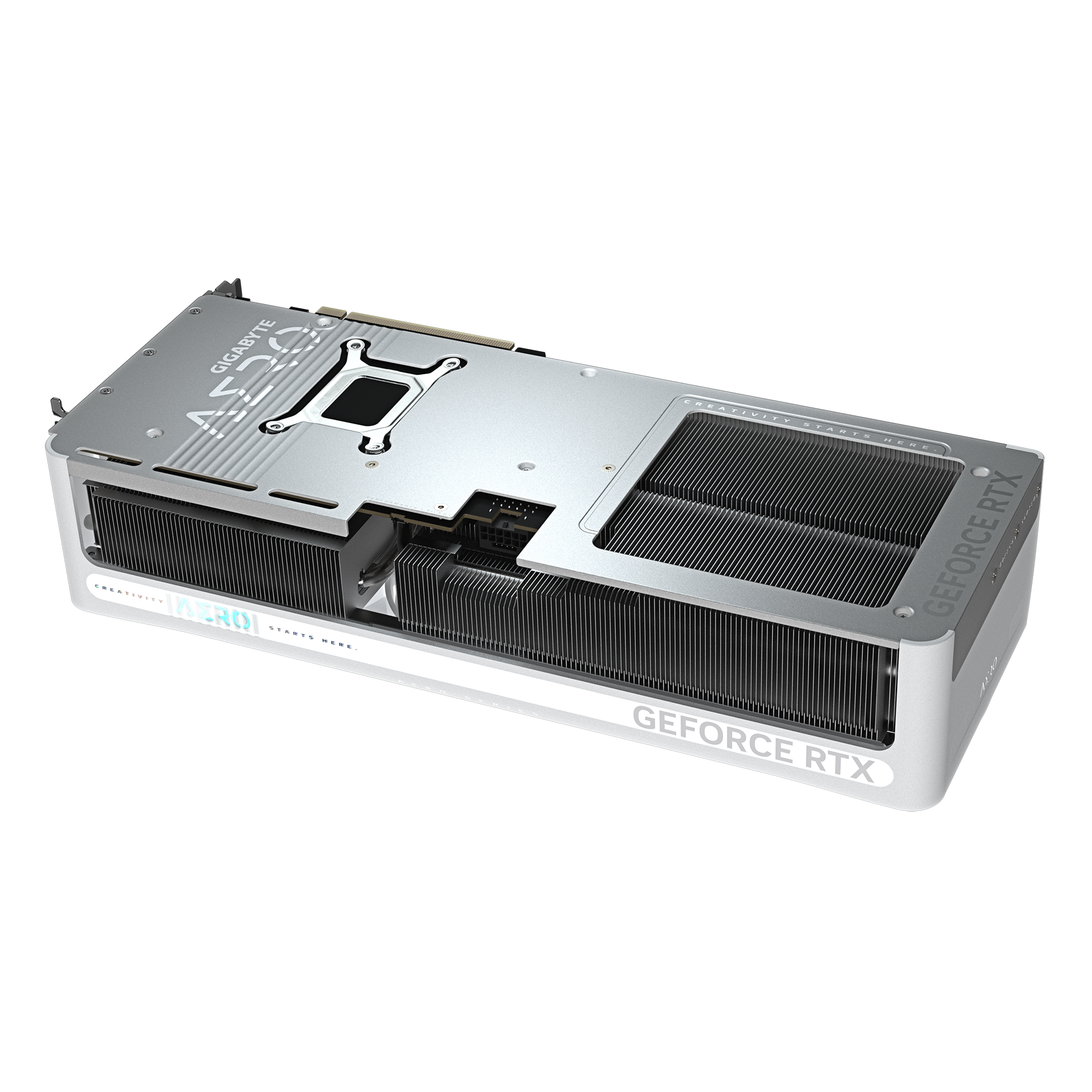 Gigabyte RTX 5070 Ti Aero OC 16GB GDDR7 (WHITE) Graphics Card image 9