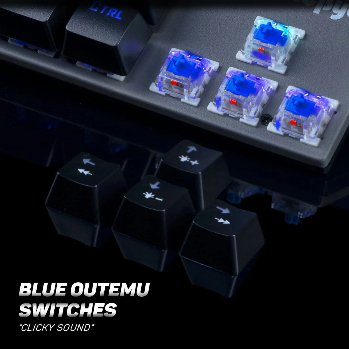 Cosmic Byte Astra (CB-GK-33) Hot-Swappable Blue Switches with Per Key RGB Mechanical Keyboard image 10