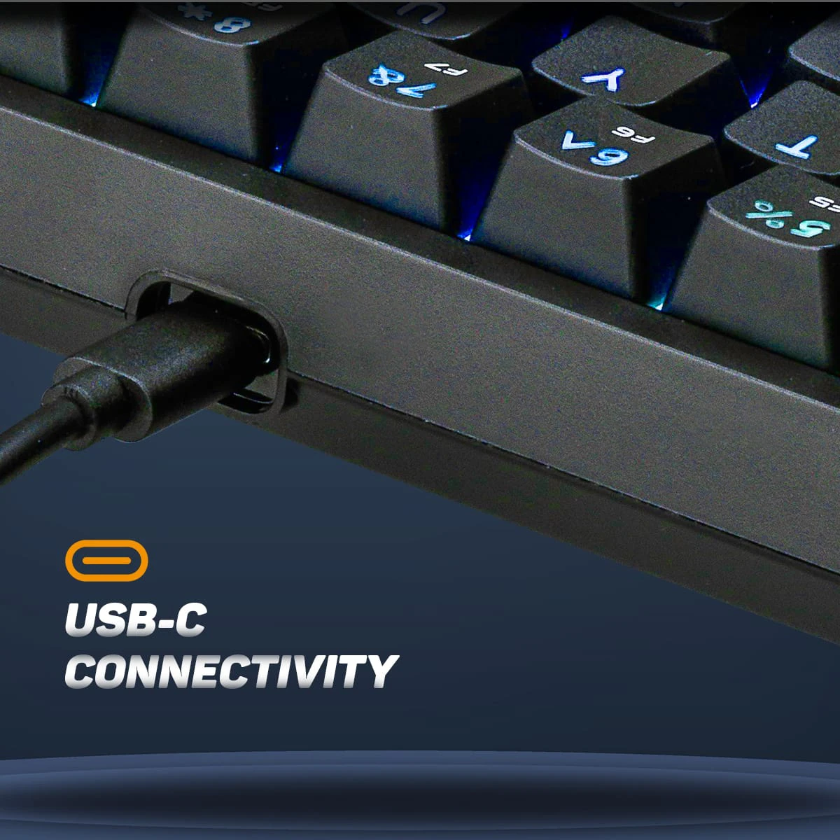 Cosmic Byte Astra (CB-GK-33) Hot-Swappable Blue Switches with Per Key RGB Mechanical Keyboard image 6