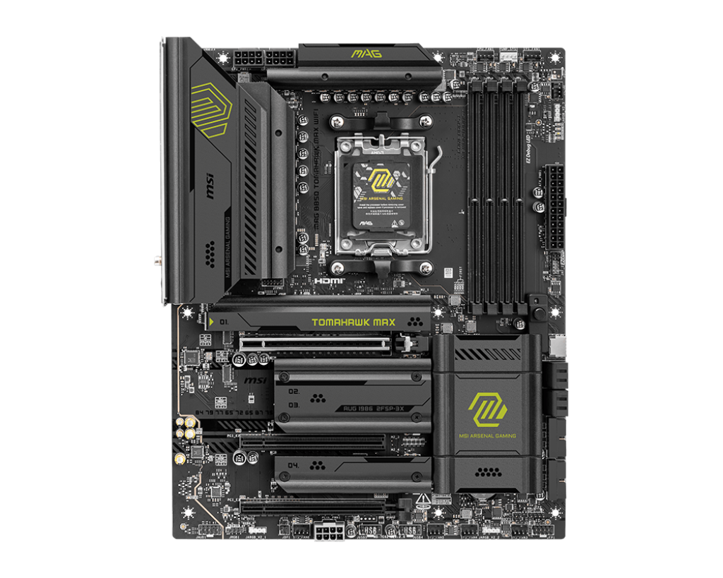 MSI MAG B850 Tomahawk Max WIFI AMD Motherboard MSI