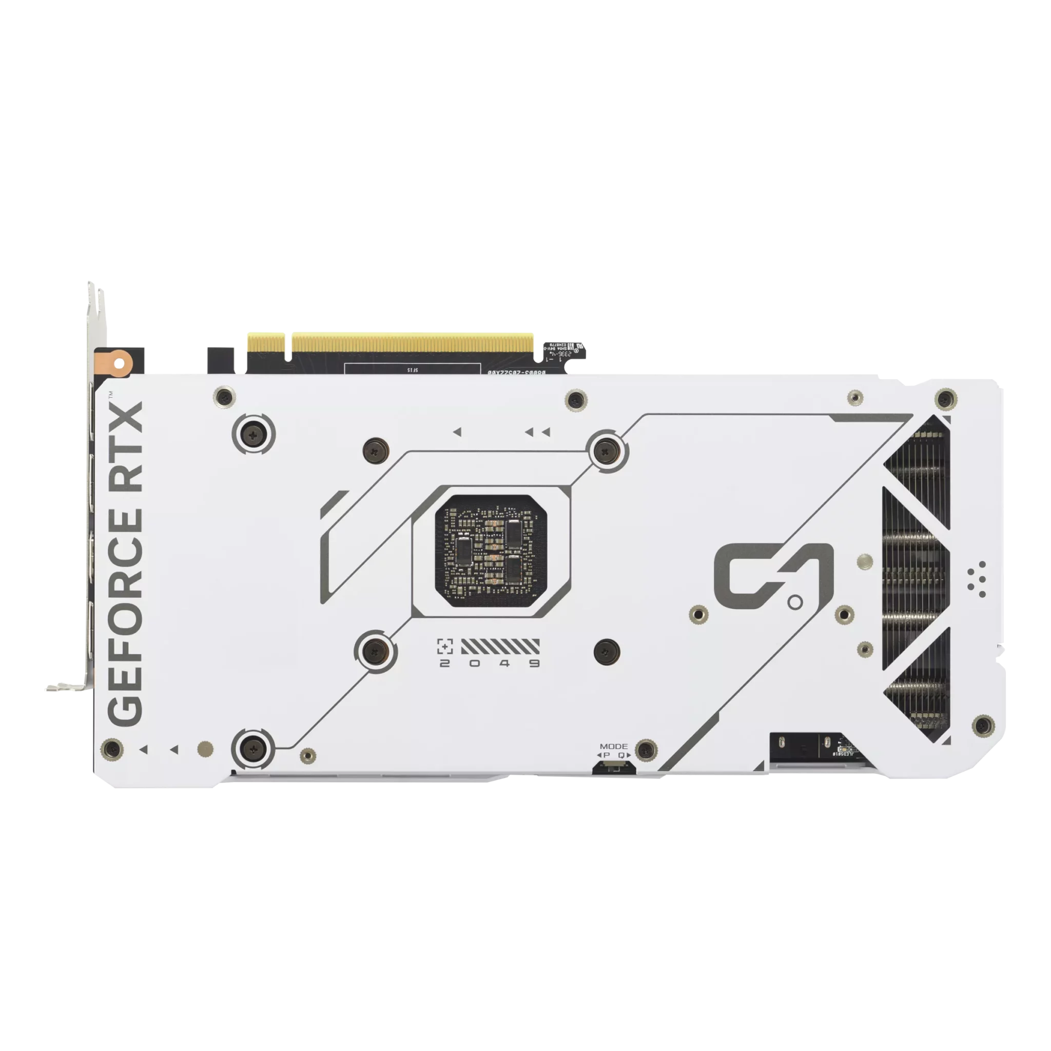 ASUS Dual RTX 4070 Super White OC Edition 12GB Graphics Card modxcomputers