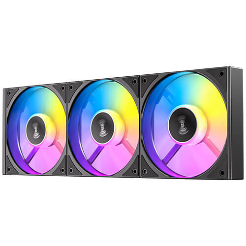 Antec Connect 120 Reverse ARGB 120mm Black (Triple Pack) Case Fans