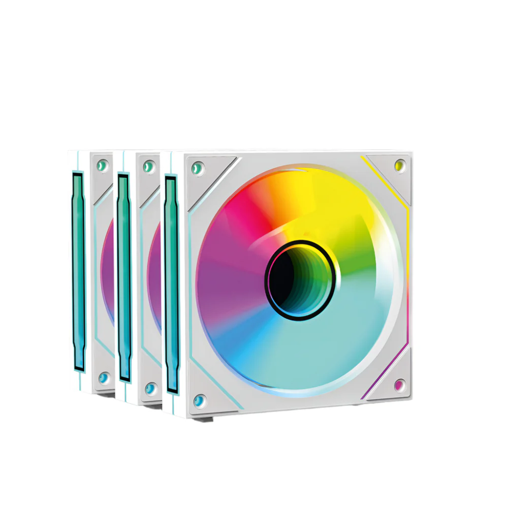 Ant Esports Stackerflow 120mm ARGB White (Triple Pack)