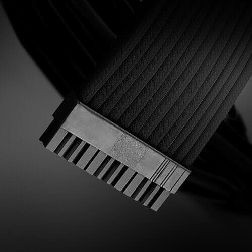 Antec Sleeved Extension PSU Cable Kit (Black) Custom Cables Antec