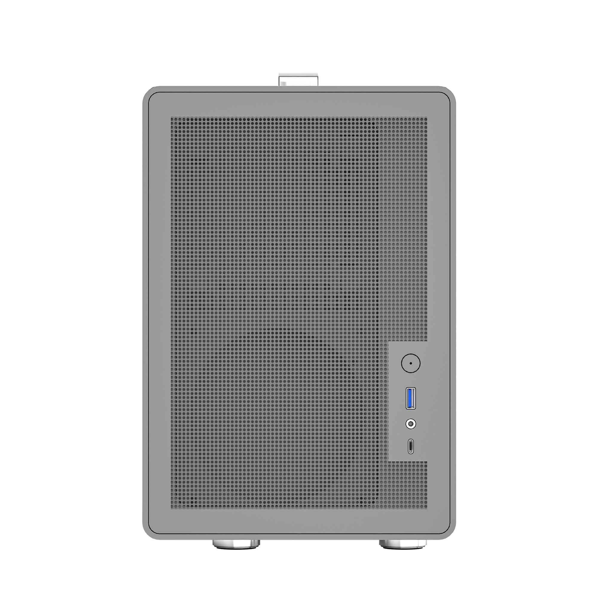 Ant Esports Box C Air Mini Tower Portable (Grey) Cabinet modxcomputers