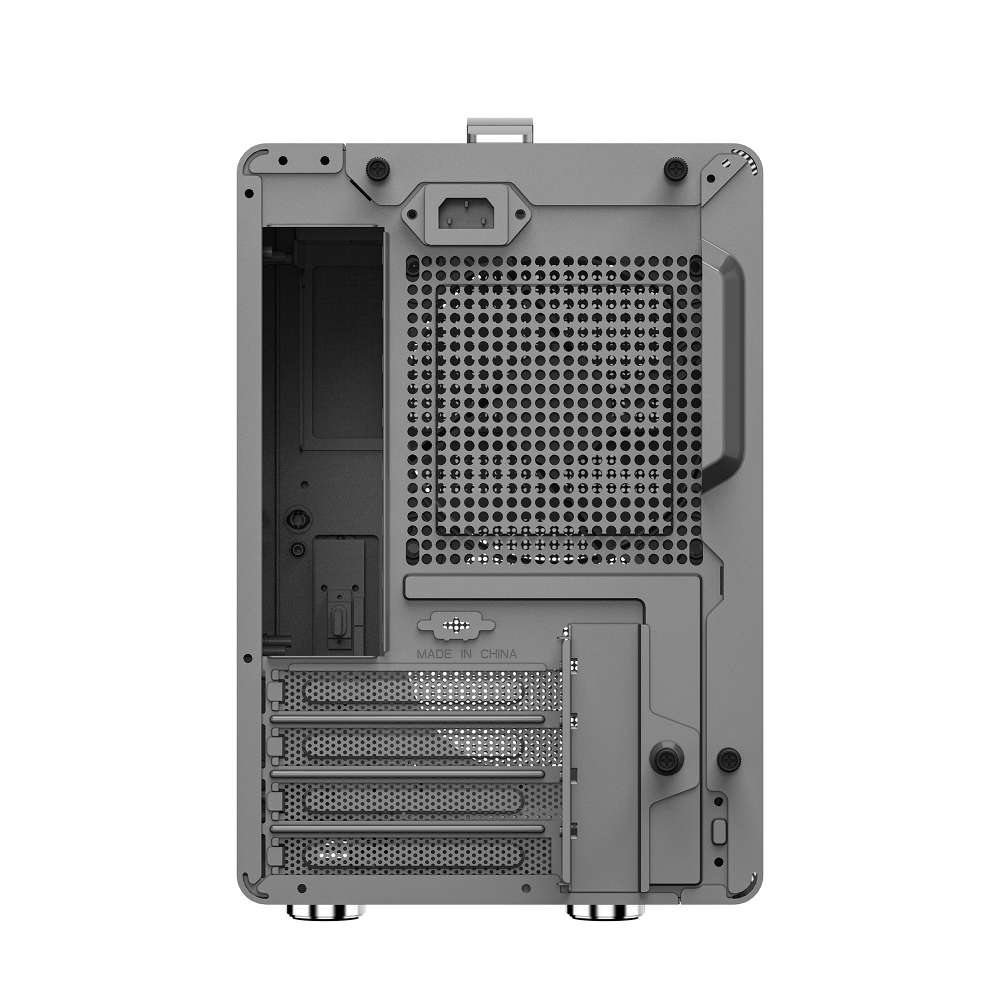 Ant Esports Box C Air Mini Tower Portable (Grey) Cabinet image 6