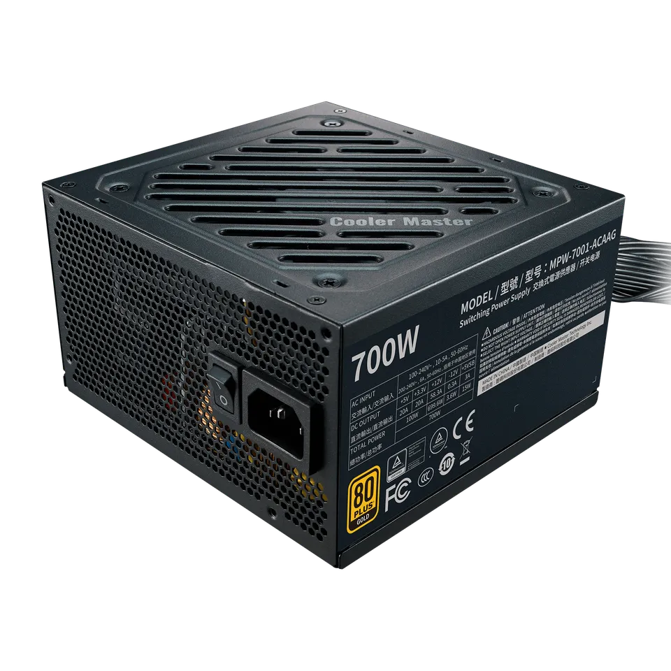 Cooler Master G700 700 Watt 80 Plus Gold Power Supply Cooler