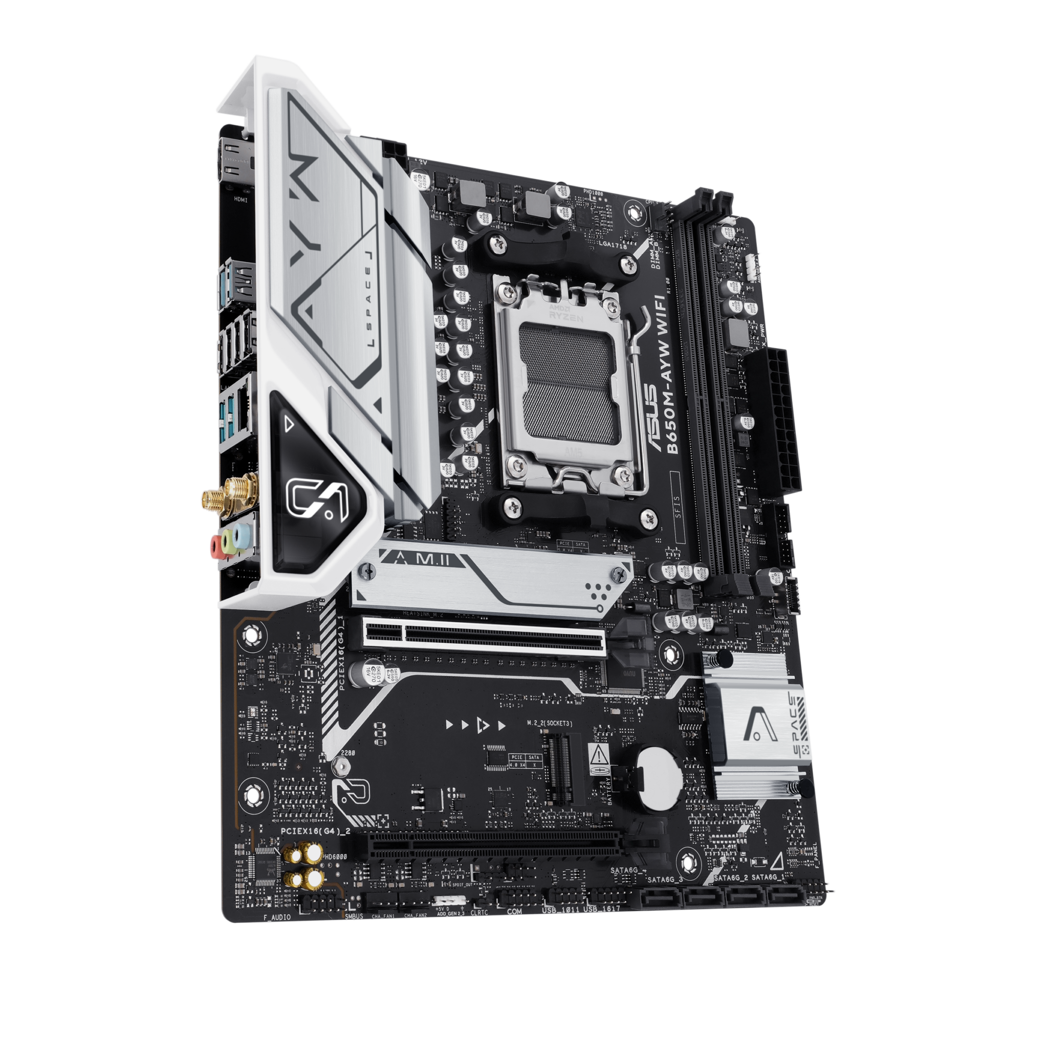 ASUS B650M-AYW WIFI AMD Motherboard B650M-AYW