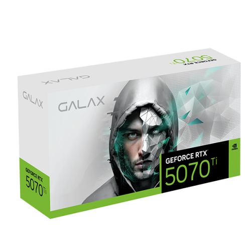 Galax RTX 5070 Ti (1-Click OC) with RGB Lighting 16GB GDDR7 (WHITE) Graphics Card image 9