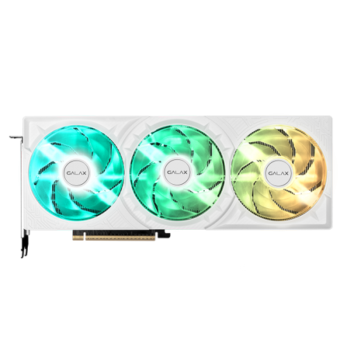 Galax RTX 5080 (1-Click OC) with RGB Lighting 16GB GDDR7 (WHITE) Graphics Card Galax