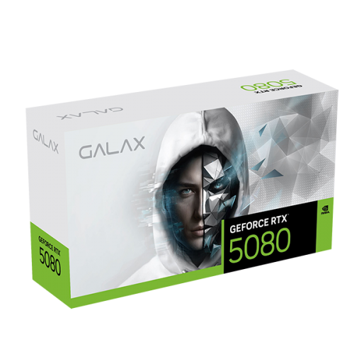 Galax RTX 5080 (1-Click OC) with RGB Lighting 16GB GDDR7 (WHITE) Graphics Card image 11