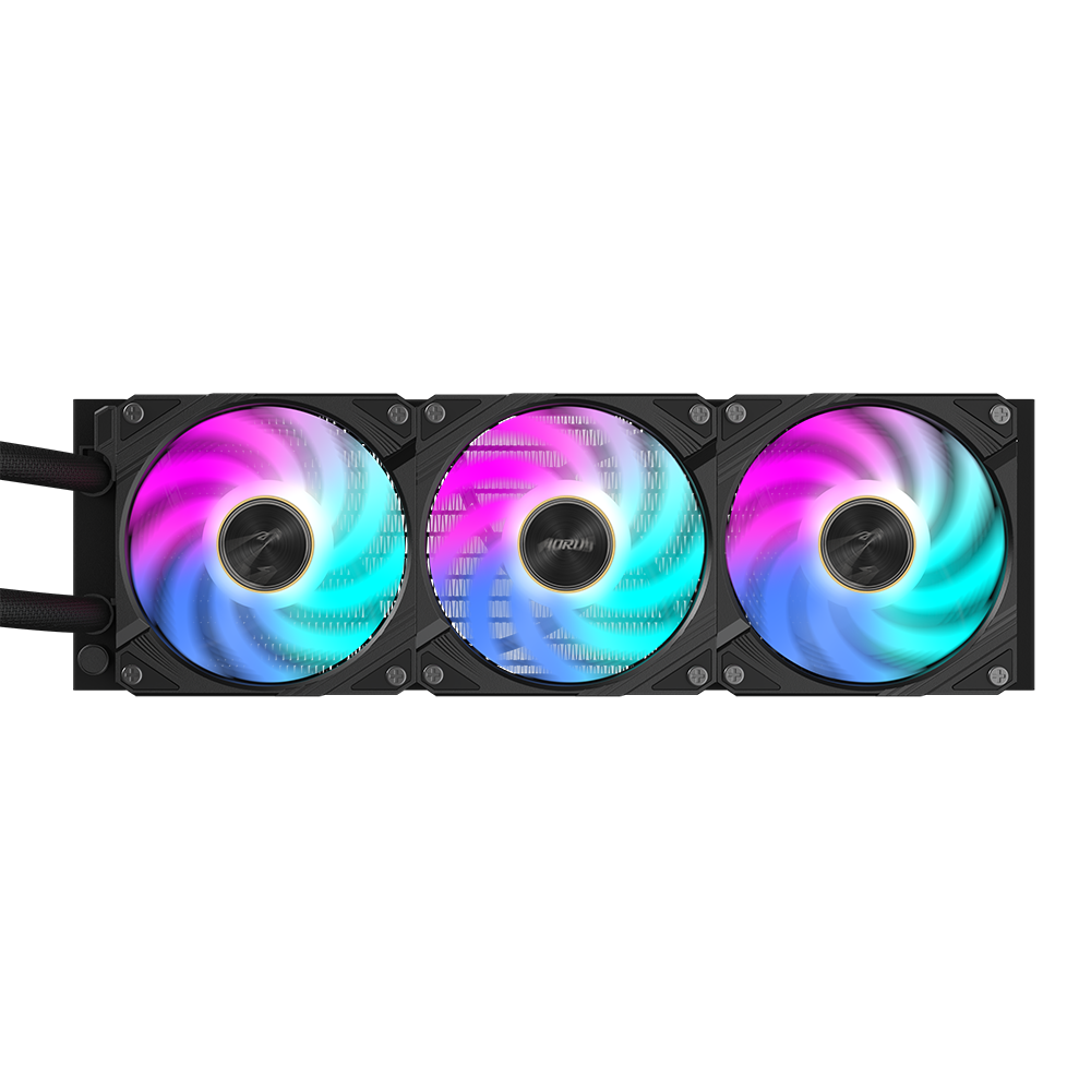 Buy Gigabyte Aorus Waterforce X II 360 ARGB with LCD Display (Black) AIO Liquid Cooler