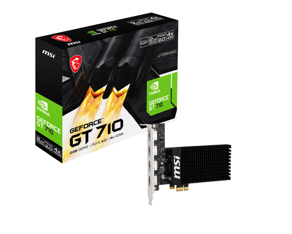 MSI GT 710 2GD3H with 4 HDMI