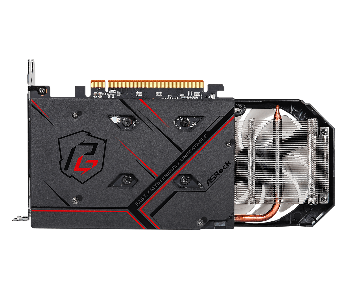 ASRock RX 6500 XT Phantom Gaming D OC 4GB Graphics Card RX