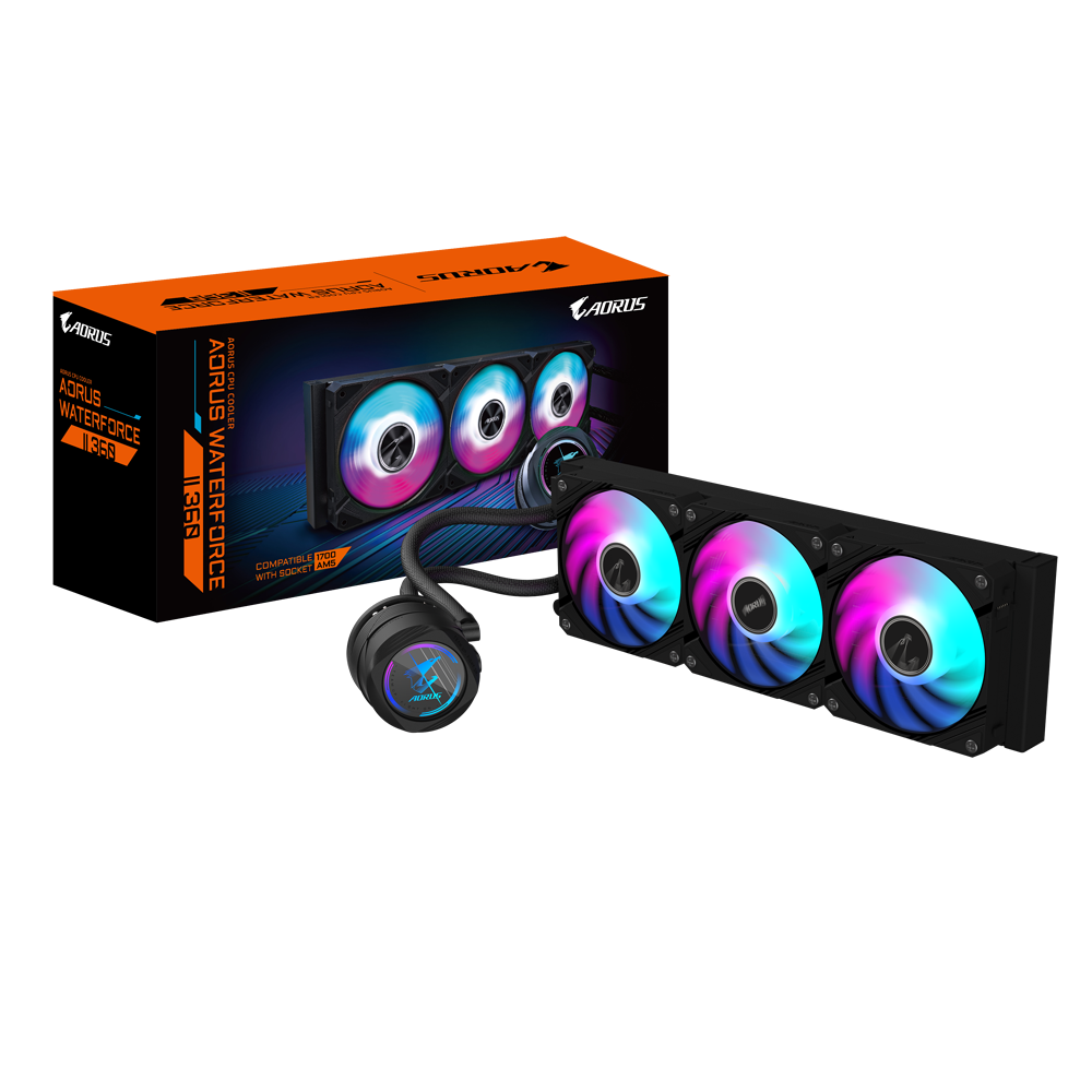 Gigabyte Aorus Waterforce II 360 ARGB (Black) AIO Liquid Cooler-img(5)
