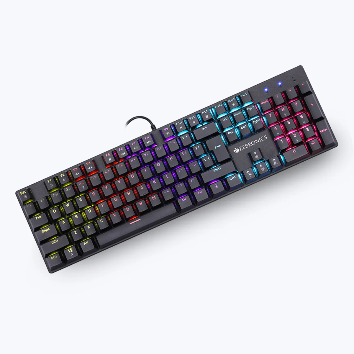 Zebronics Nitro Plus RGB Blue Switches Mechanical Gaming Keyboard