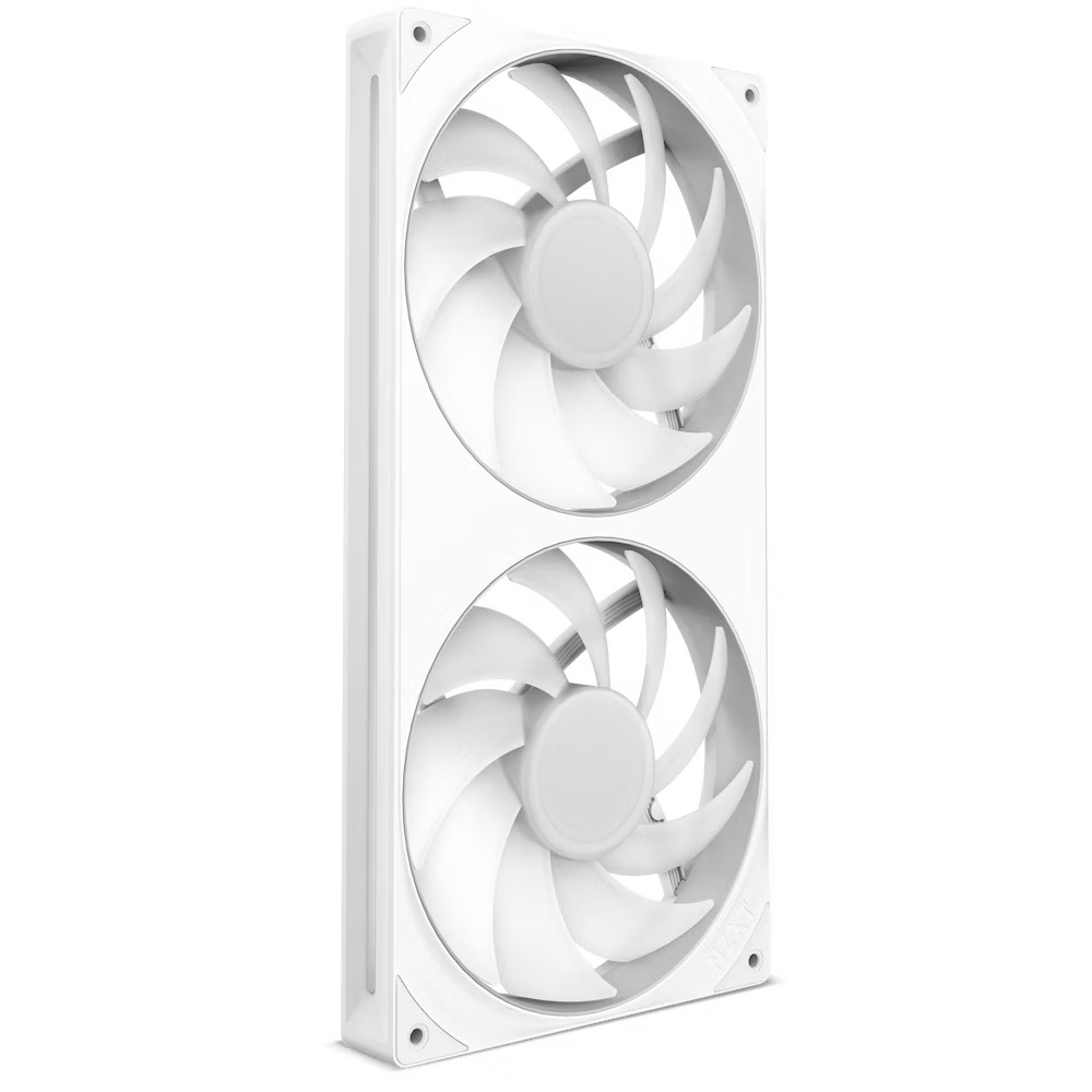 NZXT F280 RGB Core Single Frame Fan Kit (White) Case Fan modxcomputers