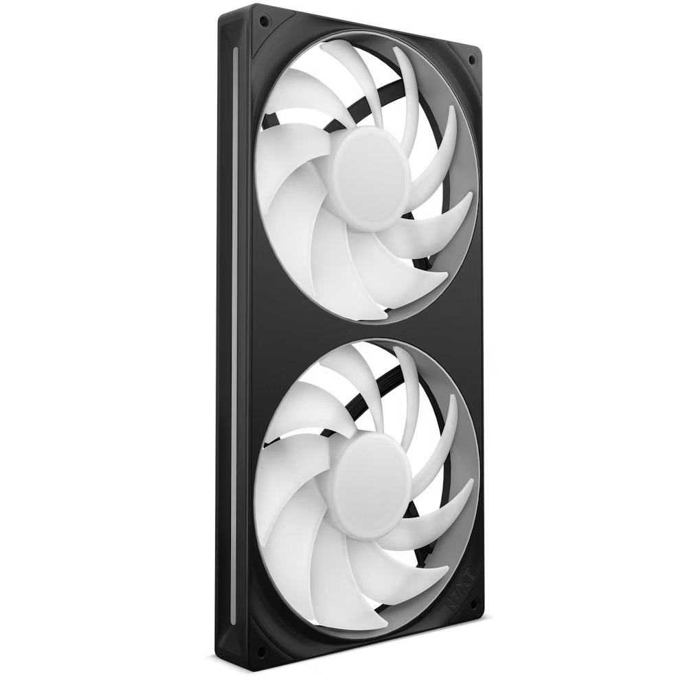 NZXT F280 RGB Core Single Frame Fan Kit (Black) Case Fan modxcomputers