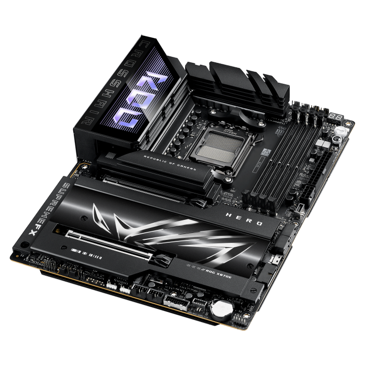 ASUS ROG CROSSHAIR X870E HERO AMD Motherboard image 6