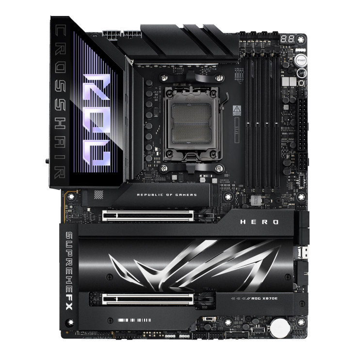ASUS ROG CROSSHAIR X870E HERO AMD Motherboard ASUS