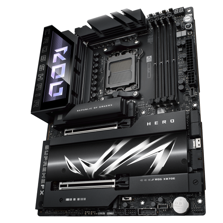 ASUS ROG CROSSHAIR X870E HERO AMD Motherboard image 8
