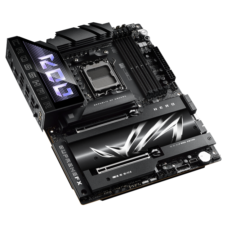 ASUS ROG CROSSHAIR X870E HERO AMD Motherboard modxcomputers