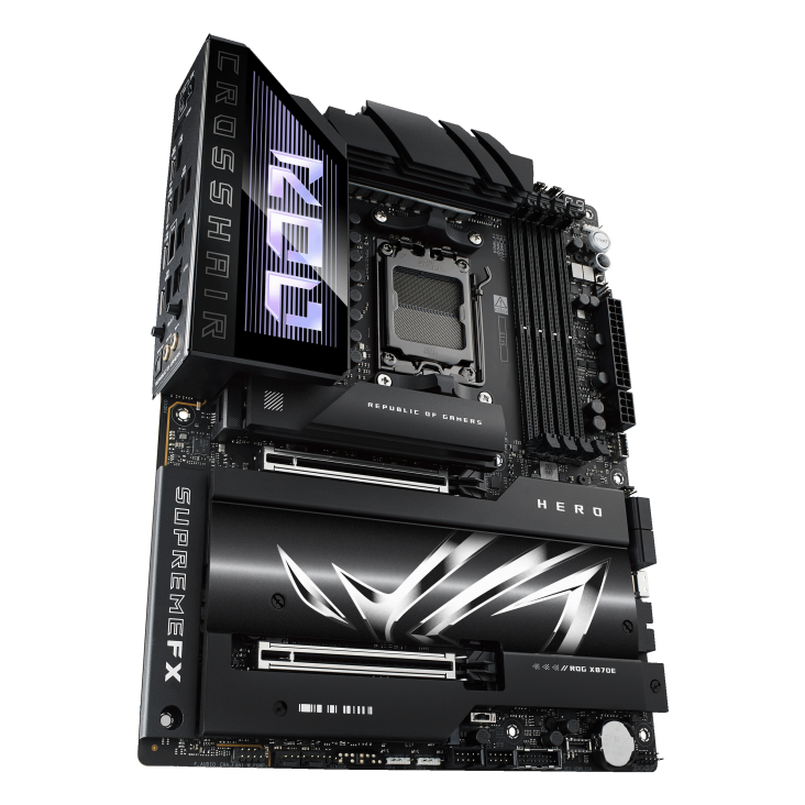 ASUS ROG CROSSHAIR X870E HERO AMD Motherboard image 7