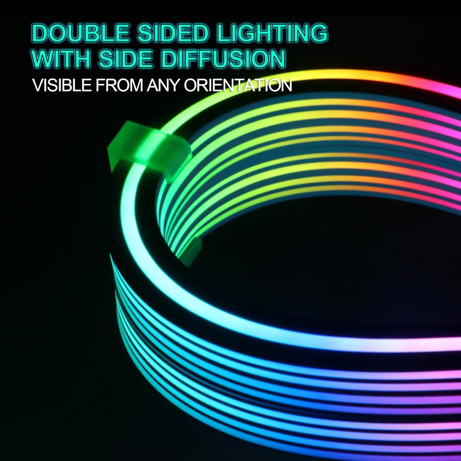 Buy Ant Esports Neon Glow 24 Pin ARGB Extension Custom Cables
