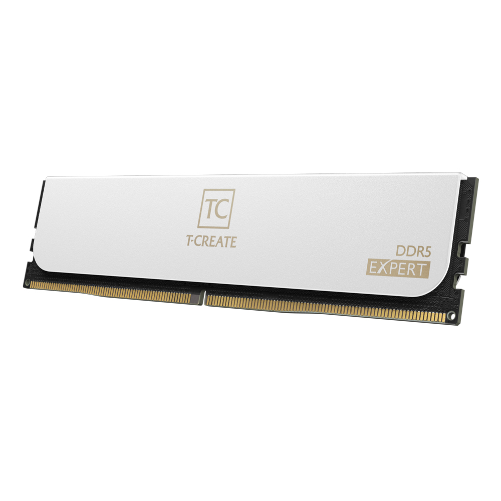 TeamGroup T-Create Expert 32GB (16GBx2) DDR5 CL38 6000MHz (White) RAM Memory TeamGroup