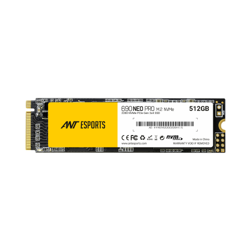 Ant Esports 690 Neo Pro 512GB M.2 NVMe Internal SSD