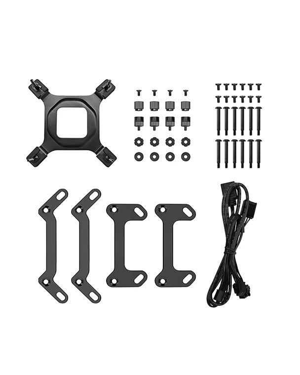 DeepCool Mystique 360 ARGB with LCD Display (Black) AIO Liquid Cooler modxcomputers