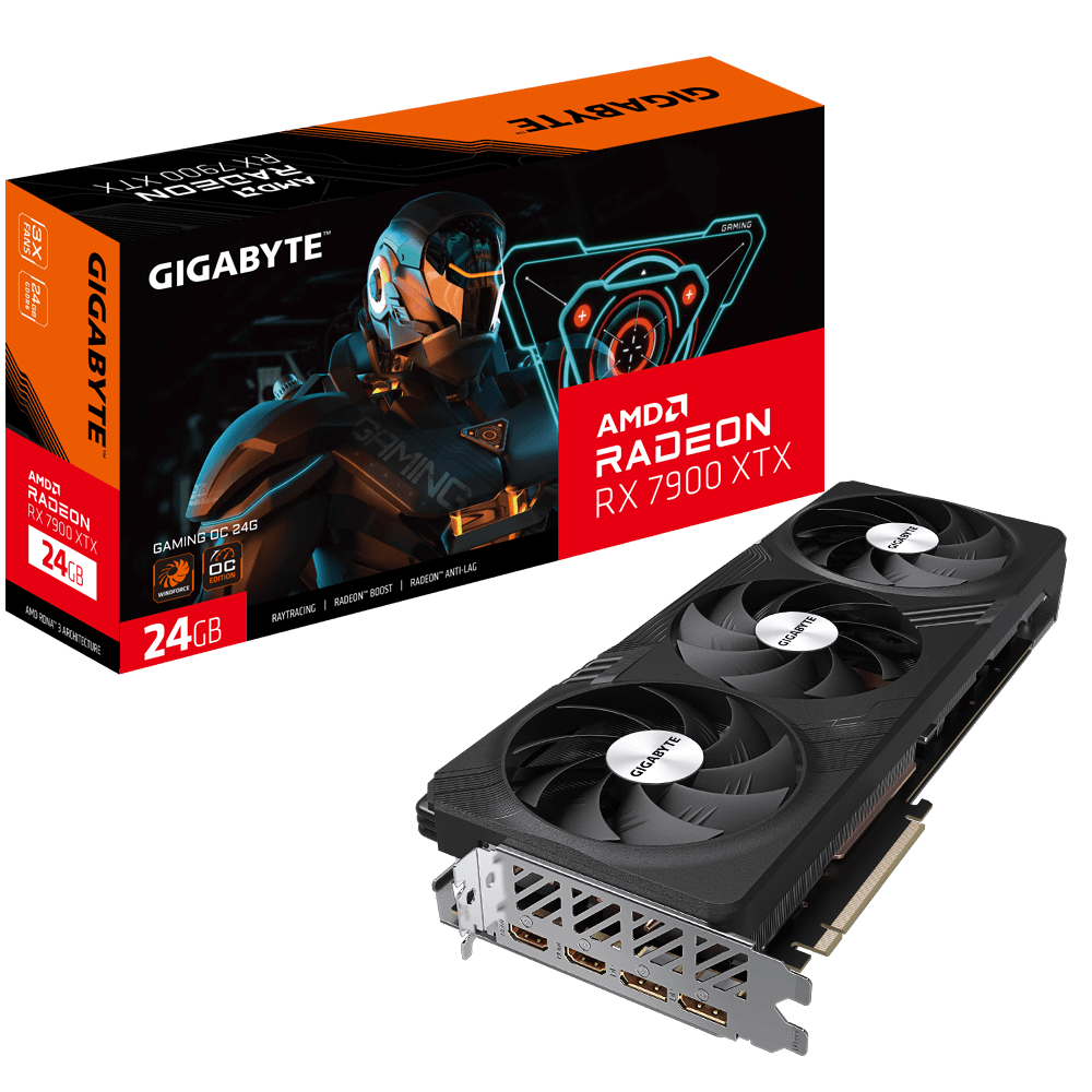 Gigabyte RX 7900 XTX Gaming OC 24GB Graphics Card