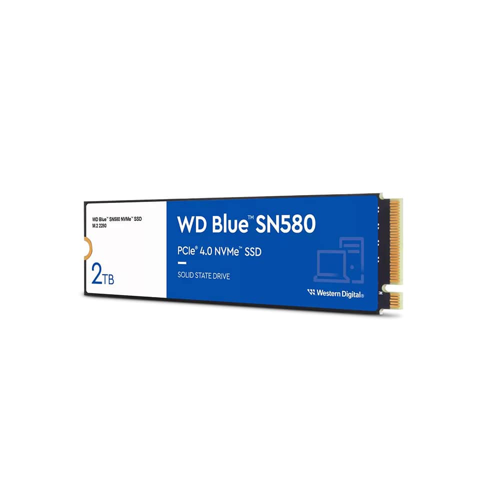 Western Digital Blue SN580 2TB M.2 NVMe Gen4 Internal SSD Western