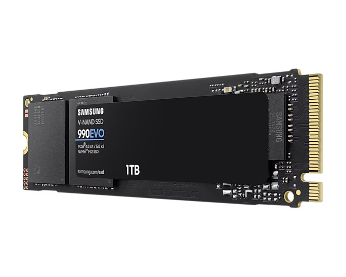 Samsung 990 EVO 1TB M.2 NVMe Gen4 Internal SSD 990