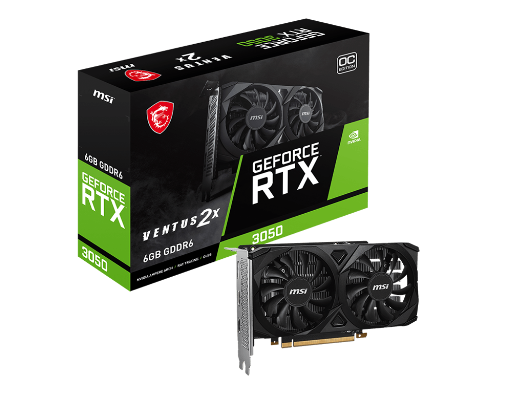 MSI RTX 3050 Ventus 2X OC 6GB