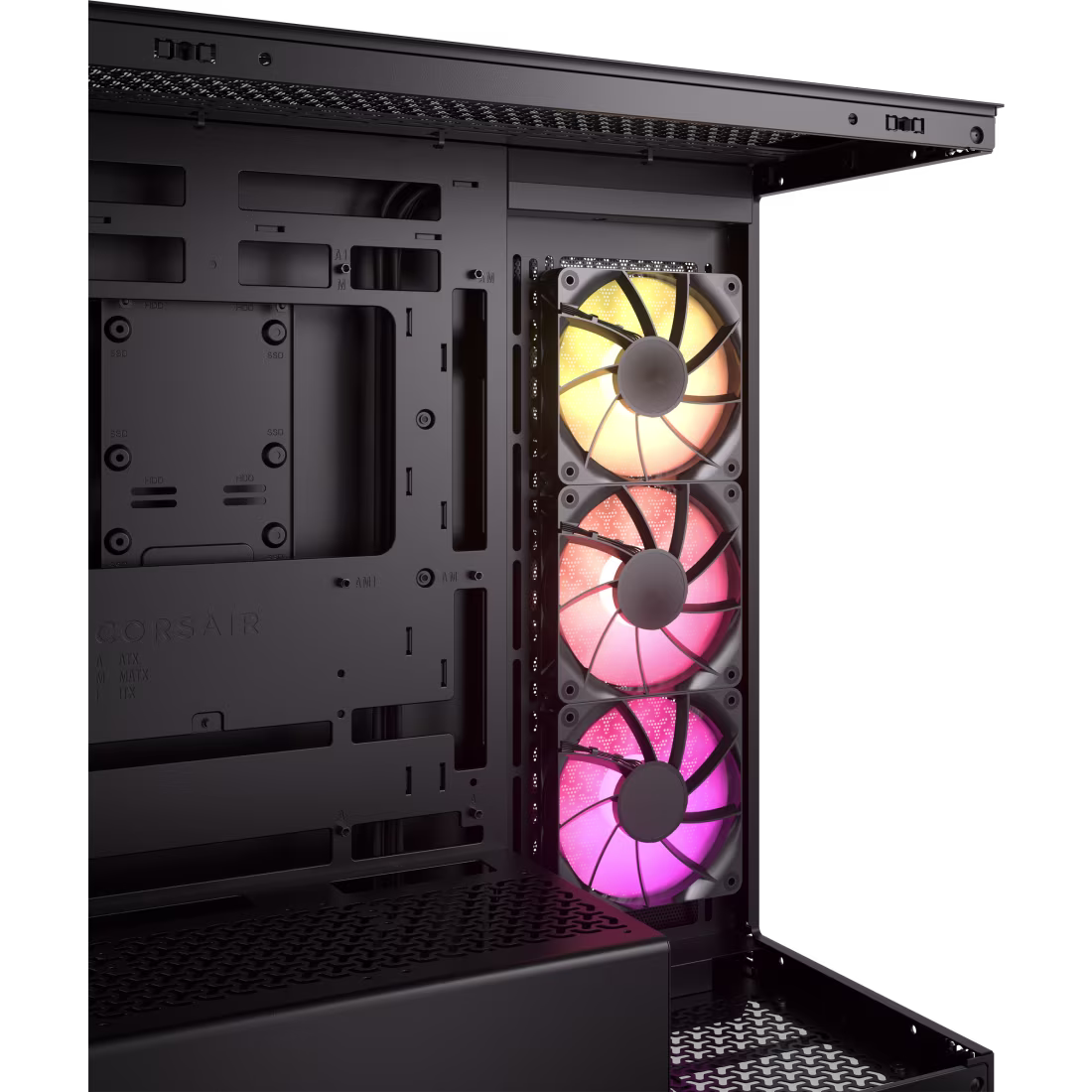 Corsair 3500X ARGB (Black) Cabinet image 9