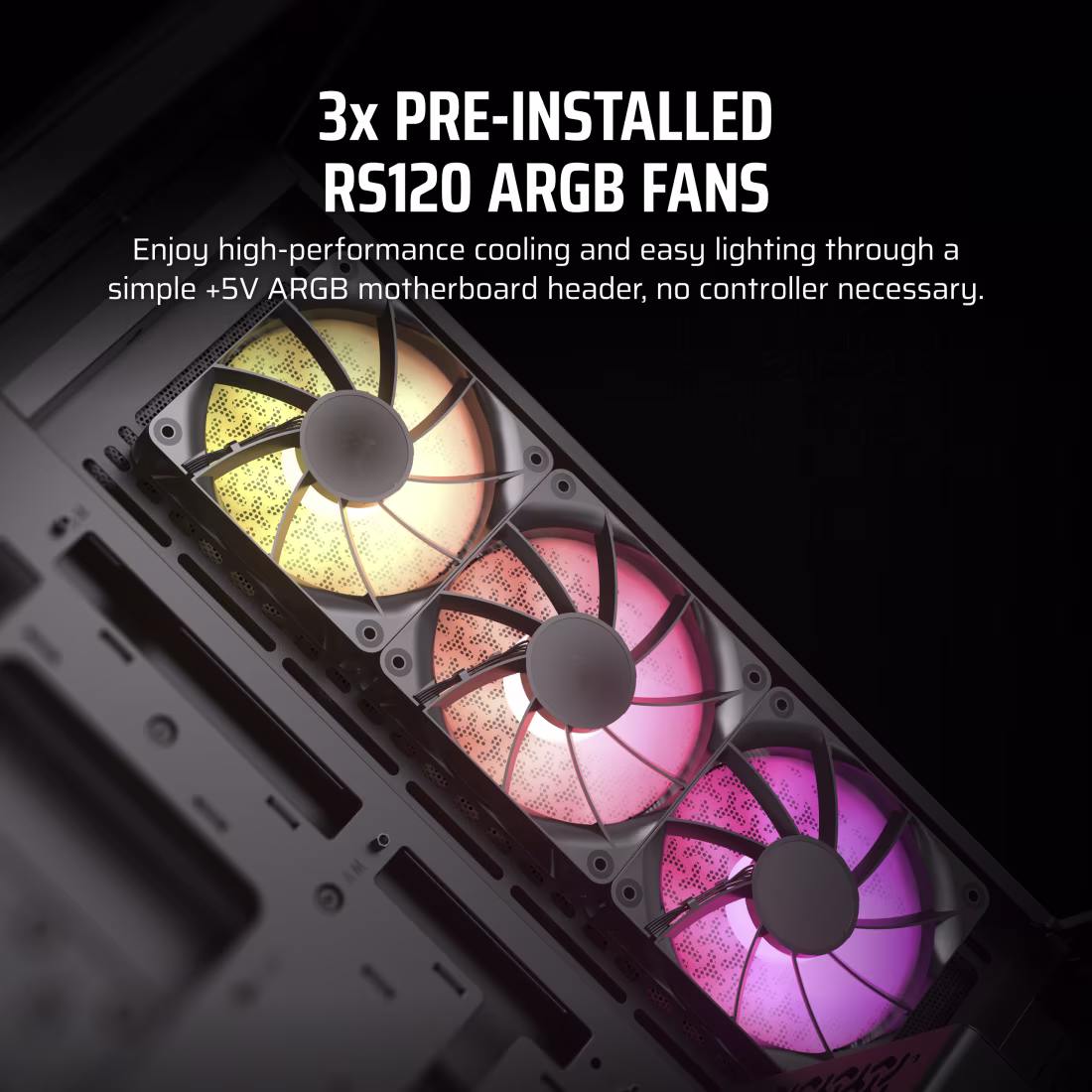 Buy Corsair 3500X ARGB (Black) Cabinet