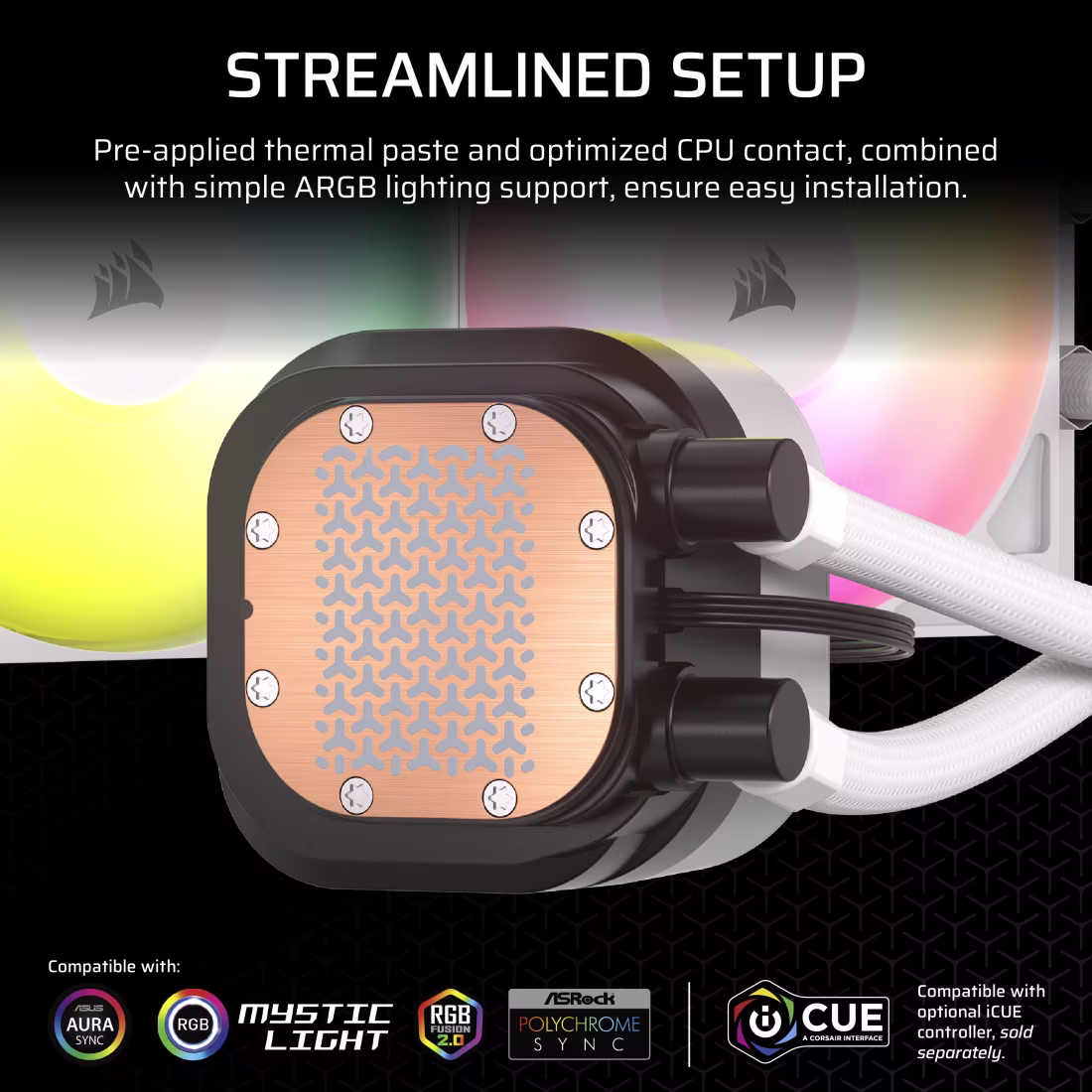 Buy Corsair Nautilus 240 RS ARGB (White) AIO Liquid Cooler