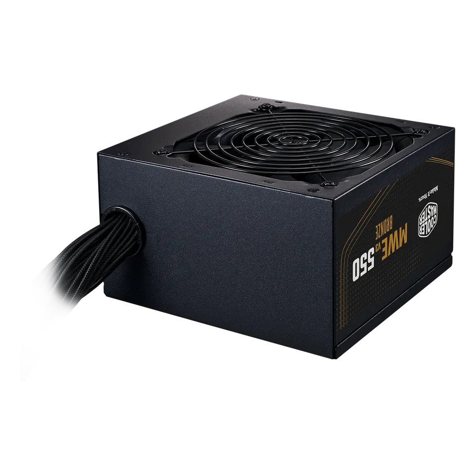 Cooler Master MWE Bronze 550 V3 ATX 3.1 80 Plus Bronze Power Supply Cooler