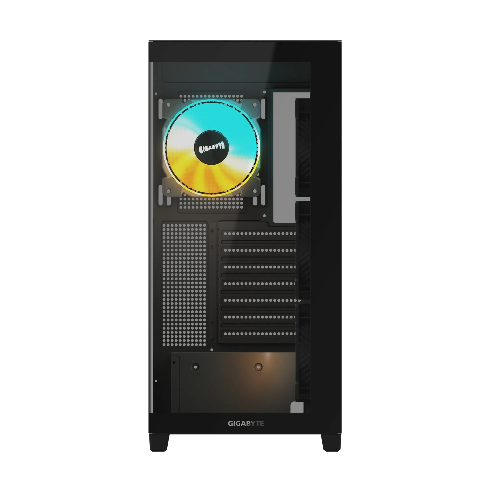 Gigabyte C500 Panoramic Stealth (Black) Cabinet C500