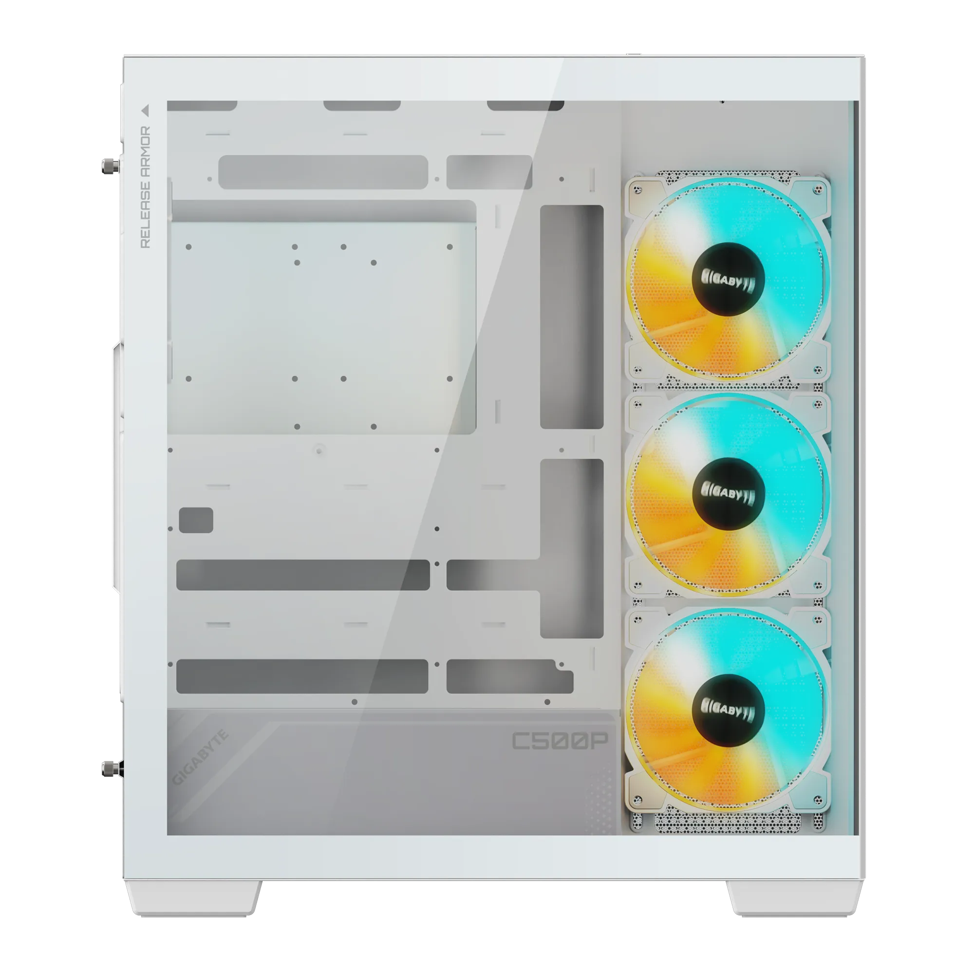 Gigabyte C500 Panoramic Stealth ICE (White) Cabinet-img(2)